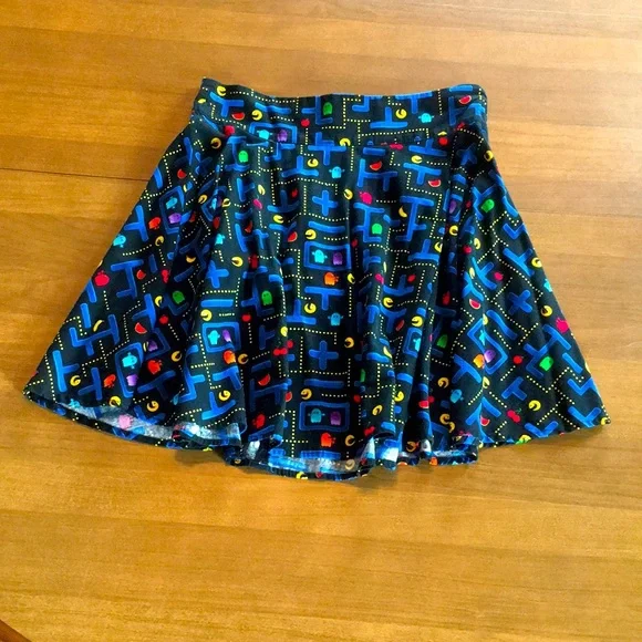 Retrolicious Pac-Man Retro Atari Arcade Game Video Game skirt 🍒 👻 🍌🍉 - Picture 1 of 14